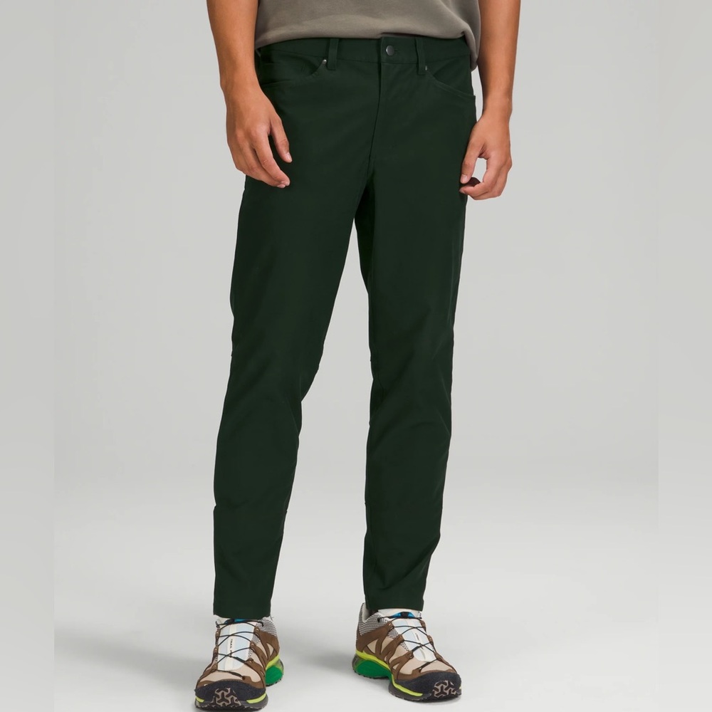 Lululemon ABC Pant Slim 34" *Utilitech, Rainforest Green